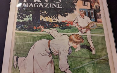 Lot 648 - Brock (Henry Matthew, 1875-1960). Original cover illustration for 'Fry's Magazine', circa 1910