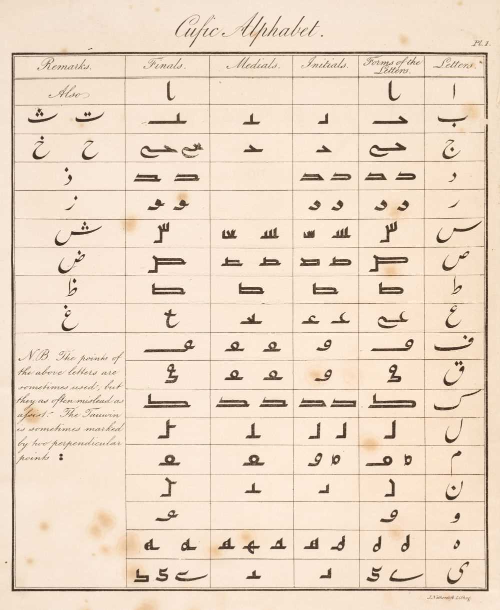 Lot 34 - Stewart (Charles). Original Persian Letters,