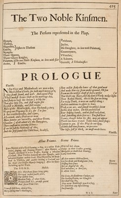 Lot 246 - Beaumont (Francis & Fletcher, John). Fifty Comedies, London: John Macock, 1679