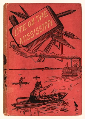 Lot 407 - Clemens (S.L., "Mark Twain"). Life on the Mississippi, 1883