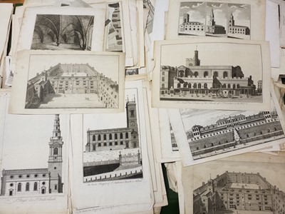 Lot 202 - London. A collection of approximately 600 engravings, mostly 18th & 19th century