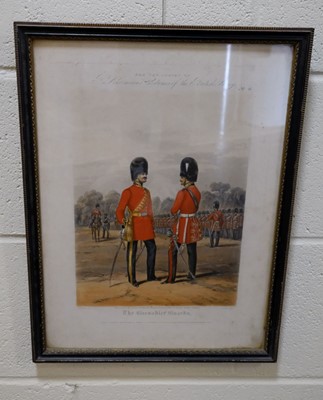 Lot 212 - Military. Harris (John), 1st Life Guards. Band Passing in Review, Rudolph Ackerman, 1851