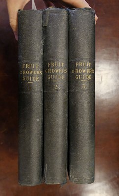 Lot 74 - Wright (John). Fruit Grower's Guide, 3 volumes, London: H Virtue & Company, 1892