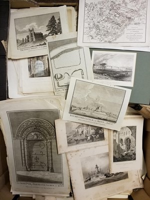 Lot 179 - British Topography. A large collection of approximately 1000 engravings, 18th & 19th century