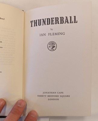 Lot 377 - Fleming (Ian). Thunderball, 1st edition, London: Jonathan Cape, 1961
