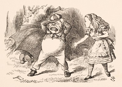 Lot 699 - Tenniel (John, 1820-1914). 41 engravings from Alice's Adventures/Through the Looking-Glass, [1988]