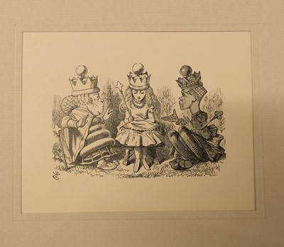 Lot 699 - Tenniel (John, 1820-1914). 41 engravings from Alice's Adventures/Through the Looking-Glass, [1988]