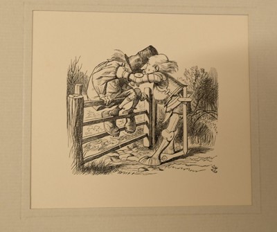 Lot 699 - Tenniel (John, 1820-1914). 41 engravings from Alice's Adventures/Through the Looking-Glass, [1988]