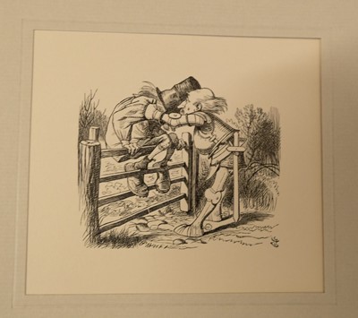 Lot 699 - Tenniel (John, 1820-1914). 41 engravings from Alice's Adventures/Through the Looking-Glass, [1988]