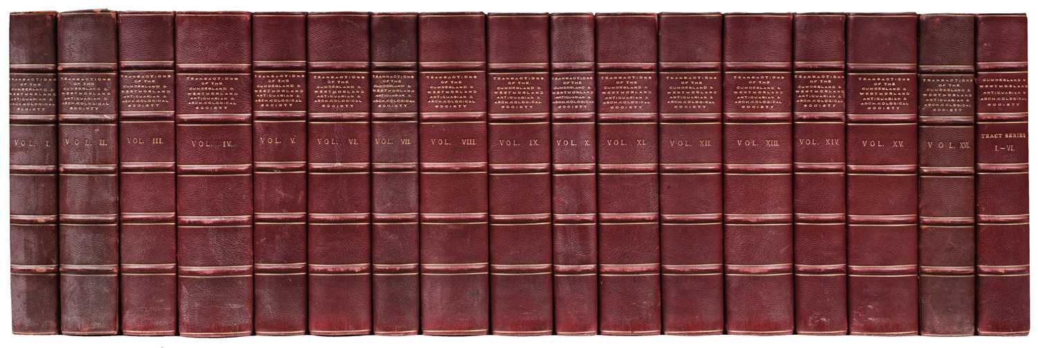 Lot 51 - Simpson (Rev. Canon & Ferguson, Richard S., editors). Transactions of the Cumberland and Westmorland