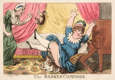 Lot 181 - Caricatures and cartoons. A mixed collection of 44 prints, mostly 19th century