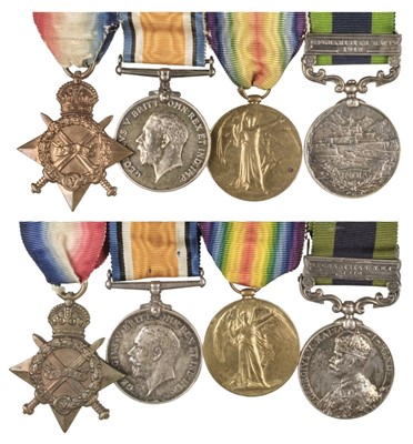 Lot 276 - Bullock. WWI Medal Groups