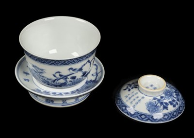 Lot 476 - Chinese Rice Bowl. A 19th century rice bowl, cover and stand