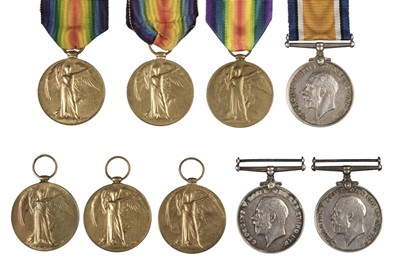 Lot 278 - Bullock. WWI Single Medals