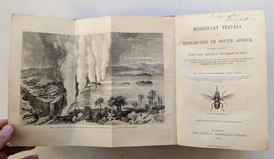 Lot 27 - Livingstone (David). Missionary Travels and Researches in South Africa, 1st edition, 1857