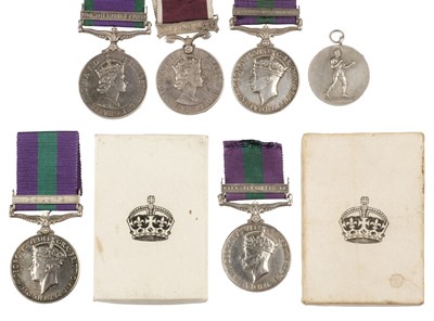 Lot 283 - General Service Medals. Various GSMs