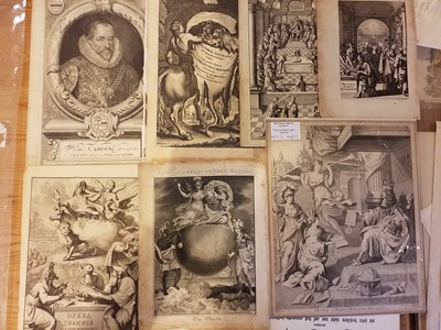 Lot 149 - Title Pages. A collection of approximately 100 engravings, 17th - 19th century