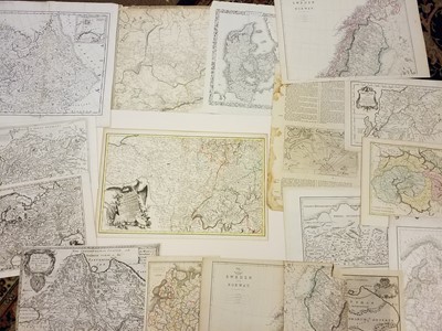 Lot 110 - Foreign Maps. A collection of approximately 230 maps. mostly 18th & 19th century