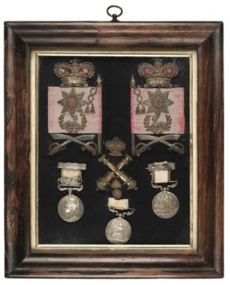 Lot 280 - Crimean War. A Victorian group of medals - Royal Marine Artillery