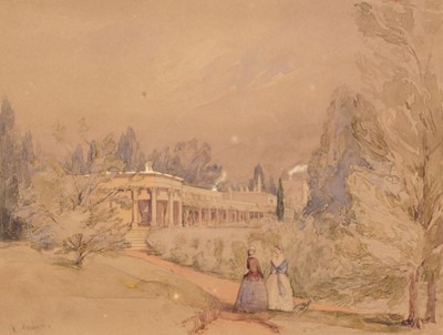 Lot 163 - Mecham (Captain R.). Government House, Barrackpore & Kotagherry House, Nilgiri Hills, circa 1850