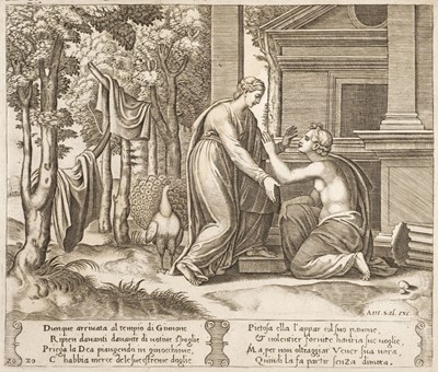 Lot 56 - Master of the Die. Cupid and Psyche, after Raphael, circa 1530-60, complete set of 32 engravings
