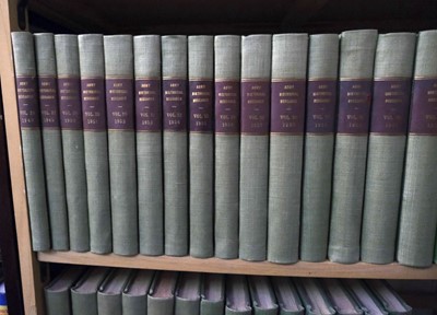 Lot 458 - Society For Army Historical Research Journal. A complete run, 1921-2016, 186 volumes