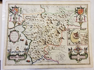Lot 154 - Wales. Speed (John), Four county maps, 1611 or later