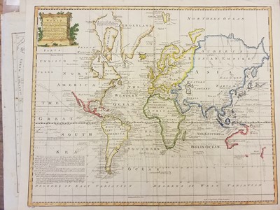 Lot 162 - World. Conder (Thomas). An Accurate Map of the World..., circa 1780