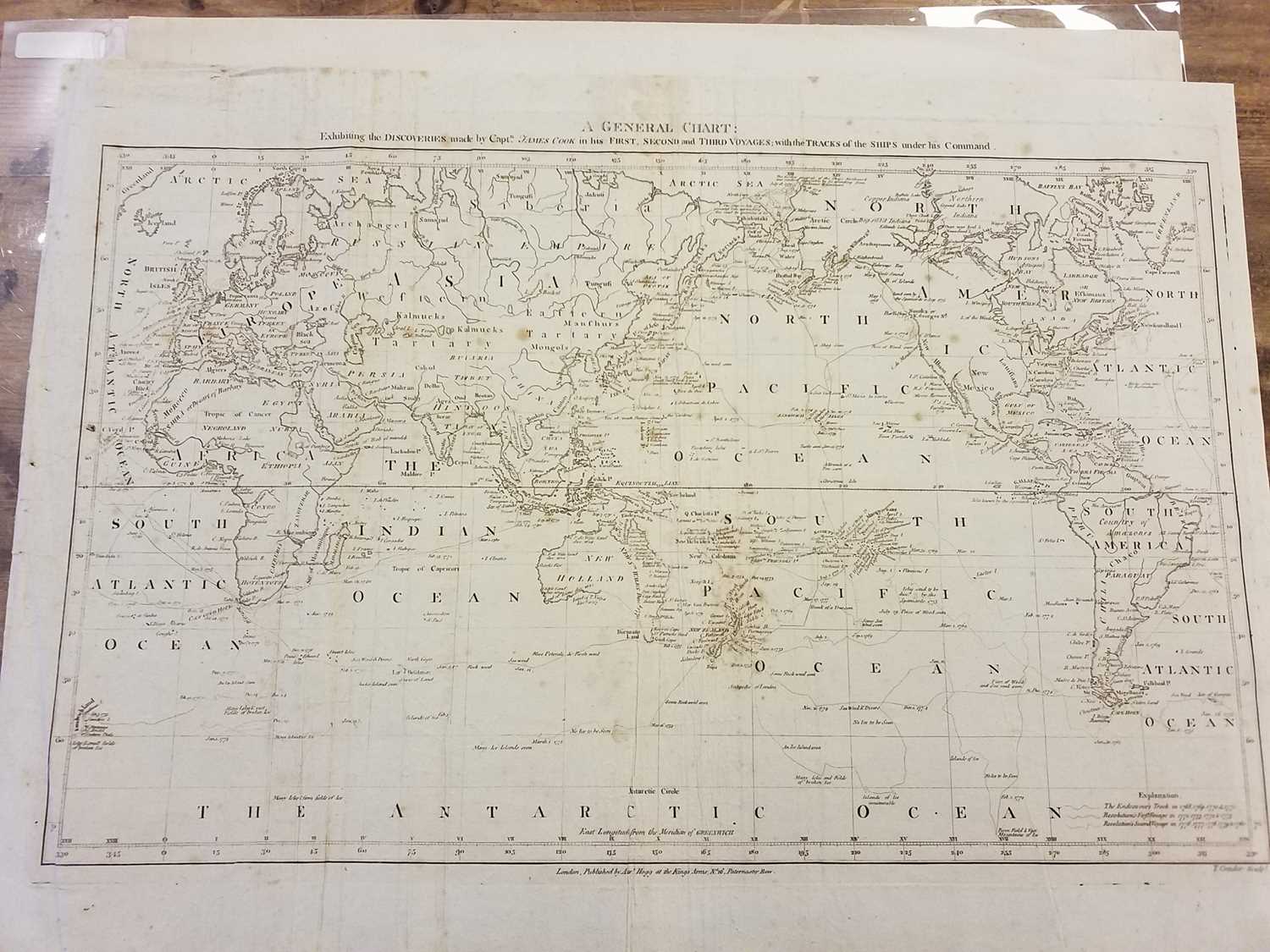 Lot 162 - World. Conder (Thomas). An Accurate Map of