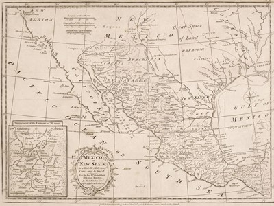 Lot 127 - North America. Kitchin (Thomas), Mexico or New Spain..., W. Strahan & T. Cadell, 1793