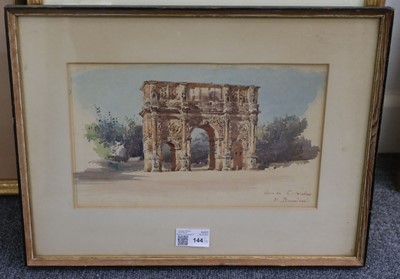Lot 144 - Donadoni (Stefano, 1844-1911). Arco di Costantino