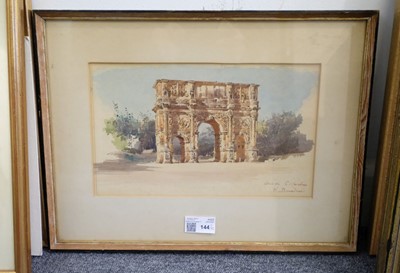 Lot 144 - Donadoni (Stefano, 1844-1911). Arco di Costantino