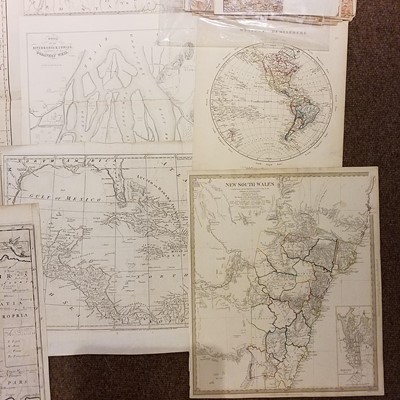 Lot 109 - Foreign Maps. A collection of approximately 140 maps, 17th - 19th century