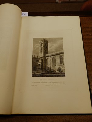 Lot 42 - Clarke (Charles). Architectura Ecclesiastica Londini, 1820