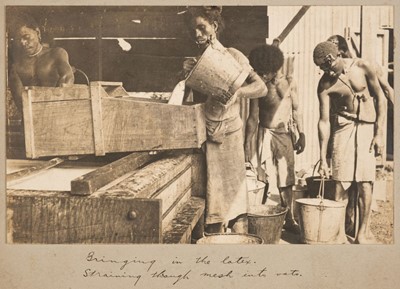 Lot 475 - Australia & Papua New Guinea. An album containing approximately 190 photographs, c. 1917-20