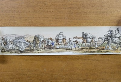 Lot 203 - [Ludlow, Captain William Andrew]. Bengal Troops on the Line of March..., 1835
