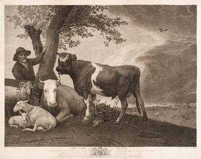 Lot 190 - Facius (G. S. & J. G.). The Cow Herd, J. & J. Boydell, August 1st 1798