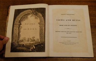 Lot 26 - Merigot (James). A Select Collection of Views and Ruins in Rome and its vicinity, circa 1815-17