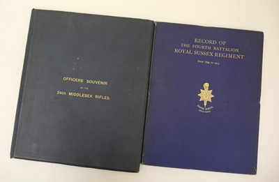 Lot 428 - Groves (Percy). Historical Records of the 7th or Royal Regiment of Fusiliers..., 1st edition, Guernsey: Frederick B. Guerin, 1903