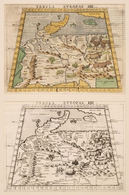 Lot 128 - Northern Europe. Ruscelli (Giralomo), Tabula Europae IIII, 1561 - 74