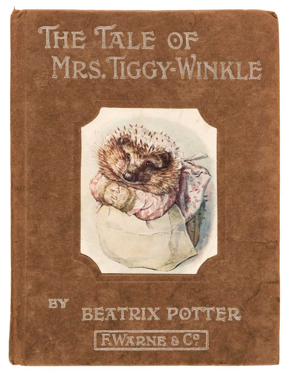 Lot 626 - Potter (Beatrix). The Tale of Mrs. Tiggy-Winkle, 1st edition, 1905