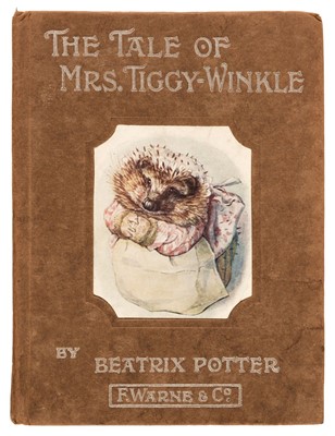 Lot 626 - Potter (Beatrix). The Tale of Mrs. Tiggy-Winkle, 1st edition, 1905