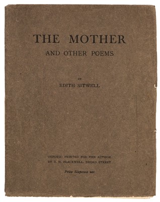 Lot 878 - Sitwell (Edith). The Mother, 1st edition, 1915