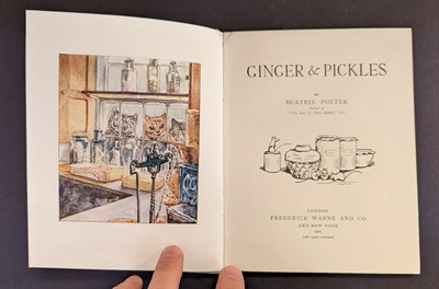 Lot 629 - Potter (Beatrix). Ginger and Pickles, 1st edition, 1909