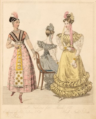 Lot 334 - The World of Fashion and Continental Feuilletons, London: Mr Bell, 1827