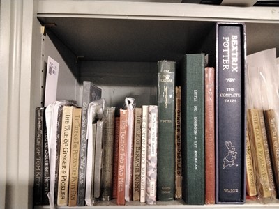 Lot 621 - Potter (Beatrix). The Story of a Fierce Bad Rabbit, 1st edition, [1906], & 19 other Beatrix Potter
