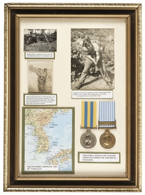 Lot 254 - Korean War. A pair of medals to Fusilier Silverman, The Royal Fusiliers