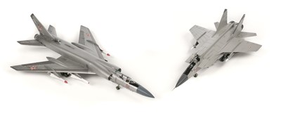 Lot 153 - Model Aircraft. A collection of 1/72 model aircraft built by Ken Duffey...