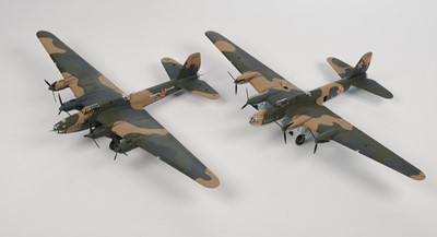 Lot 155 - Model Aircraft. A collection of 1/72 model aircraft built by Ken Duffey...