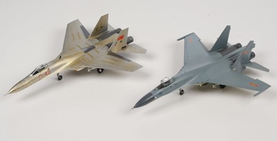Lot 158 - Model Aircraft. A collection of 1/72 model aircraft built by Ken Duffey...